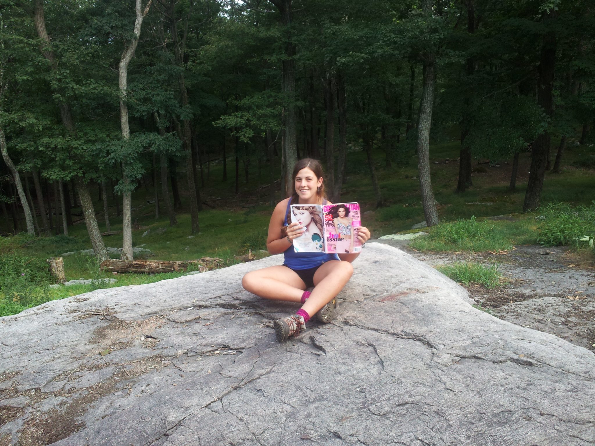 Still had to read my Cosmo every month.